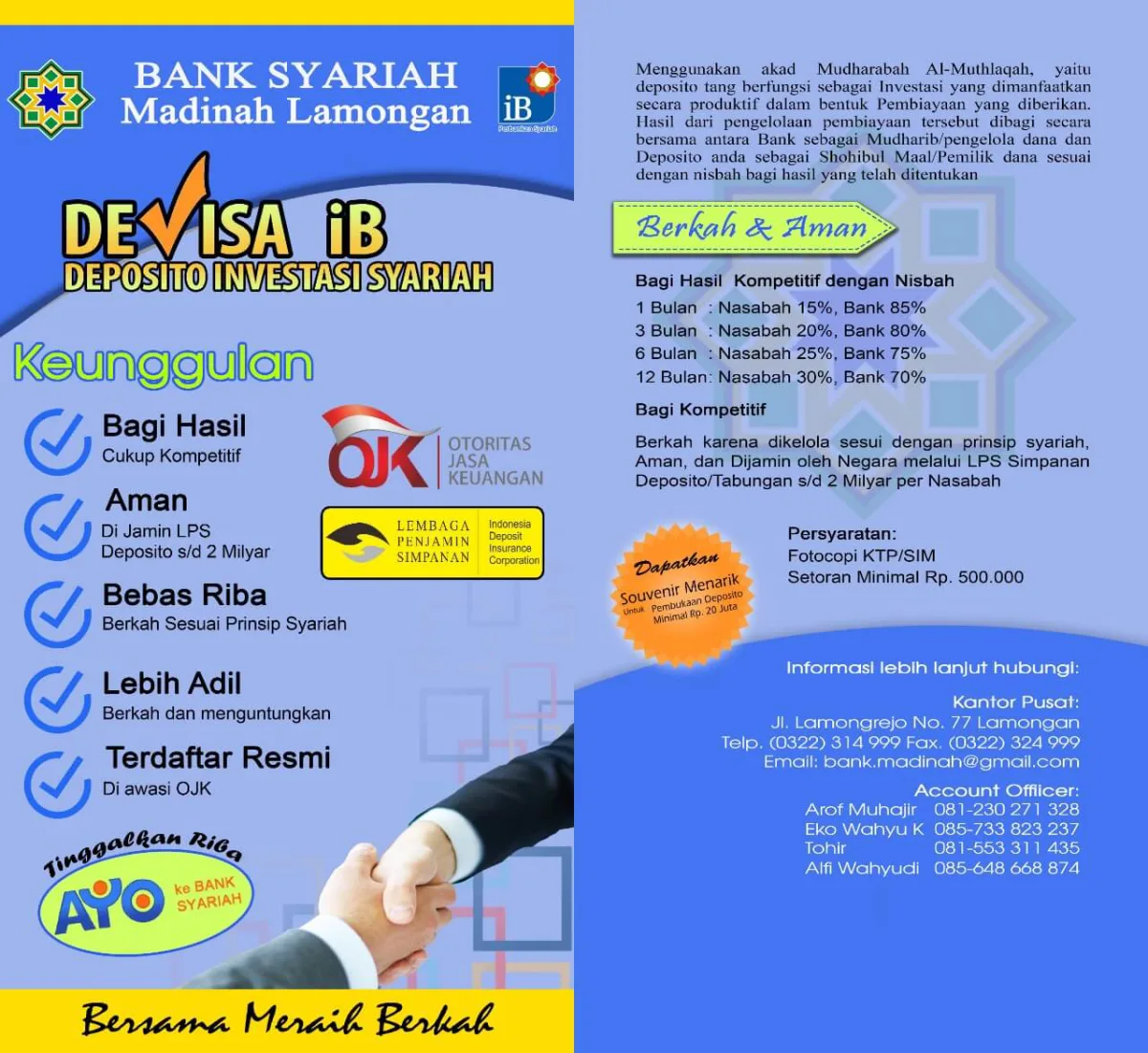 Produk Deposito BPRS Madinah
